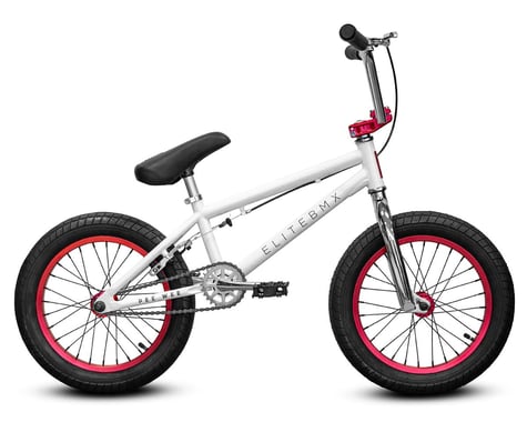 SCRATCH & DENT: Elite BMX Pee Wee 16" Bike (16" Toptube) (White Crimson)